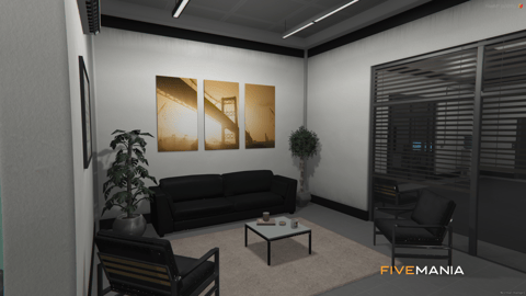 FIVEM Mission Row Police Department | Detailed Police Station MLO | Interior & Exterior | Offices | Cells | Interrogation Rooms | Add-On | Optimized | Fivem Ready | High Quality — image 9