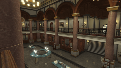 FIVEM Pacific Bank | Grand Bank MLO | Interior & Exterior | Vault & Offices | Add-On | Optimized | Fivem Ready | High Quality — image 6