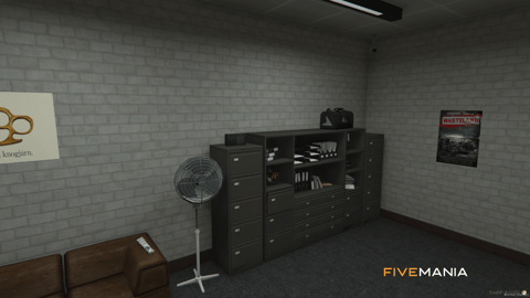 FIVEM Gun Range | Ammu-Nation Gun Range MLO | Interior & Exterior | Shooting Range | Office & Classroom | Add-On | Optimized | Fivem Ready | High Quality — image 9