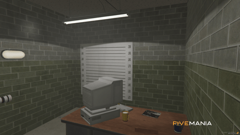 FIVEM Sherif Department V2 | Lore-Friendly Sheriff Department MLO | Interior & Exterior | Custom Props | Add-On | Optimized | Fivem Ready | High Quality — image 20