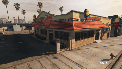 FIVEM Burgershot Restaurant | Iconic Fast Food Restaurant MLO | Interior & Exterior | Detailed Kitchen | Dining Area | Restrooms | Add-On | Optimized | Fivem Ready | High Quality — image 2