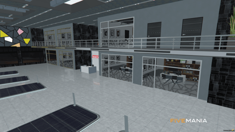 FIVEM Vespucci Sports Dealership | Modern Vehicle Dealership MLO | Interior & Exterior | Offices & Showroom | Add-On | Optimized | Fivem Ready | High Quality — image 6
