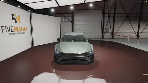 FIVEM Eletron R | Custom Sports Sedan Add-On | Interior & Exterior | Custom Body Kit | Spoiler | Custom Wheels | Add-On | Optimized | Fivem Ready | High Quality, image 4