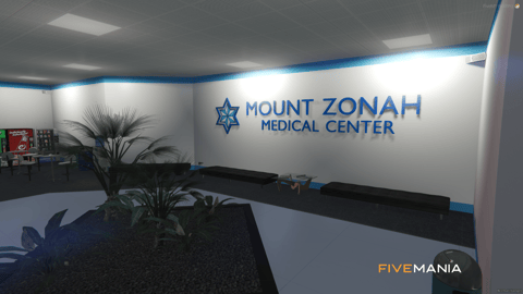 FIVEM Mount Zonah Medical Center | Comprehensive Hospital MLO | Interior & Exterior | Patient Rooms | Helipad | Lobby | Add-On | Optimized | Fivem Ready | High Quality — image 12