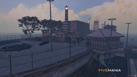 FIVEM Alcatraz Prison | Massive Island Prison MLO | Interior & Exterior | Detailed Cells | Optimized | Fivem Ready | High Quality — image 3
