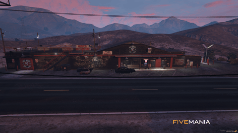 FIVEM Motoclub Holland Club | Motoclub Clubhouse & Garage MLO | Interior & Exterior | Bar & Lounge | Mechanic Garage | Custom Props | Add-On | Optimized | Fivem Ready | High Quality — image 9