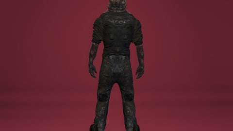 Mortimer | FiveM Male Ped | Mutated Zombie Character | Multiple Outfits | Optimized & Fivem Ready [Add-On], image 7