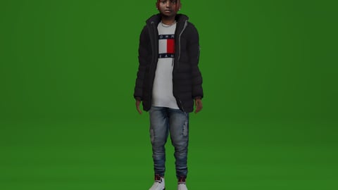 Kaden | Male Teen Ped | Multiple Outfits | Optimized & Fivem Ready [Add-On] — image 6