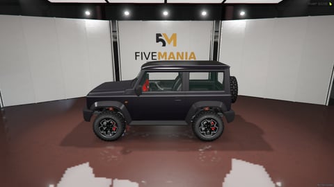 FIVEM Canny1 | Realistic Off-Road SUV [Unbadged] Add-On | Interior & Exterior | Working Lights | Custom Wheels | Optimized | Fivem Ready | High Quality, image 7