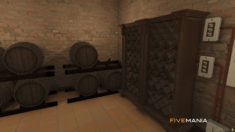 FIVEM Paleto Stags | Rustic Store & Bar MLO | Interior & Exterior | Wine Cellar | Bar Area | Storefront | Add-On | Optimized | Fivem Ready | High Quality — image 24