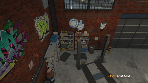 FIVEM Bennys | Iconic Mechanic Shop MLO | Interior & Exterior | Paint Booth | Lounge Area | Custom Props | Add-On | Optimized | Fivem Ready | High Quality — image 18