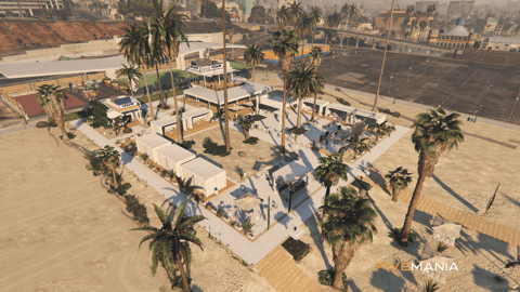 FIVEM Asgard Beach Club | Luxury Beachfront MLO | Interior & Exterior | Multiple Bars | Shop | Tennis Court | Add-On | Optimized | Fivem Ready | High Quality — image 2