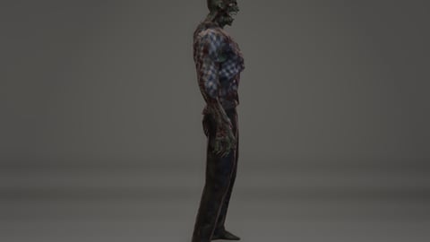 Malik | FiveM Male Ped | Undead Zombie Character | Multiple Outfits | Optimized & Fivem Ready [Add-On], image 6