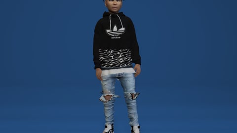 Bruno | Male Teen Ped | Multiple Outfits | Optimized & Fivem Ready [Add-On] — image 6