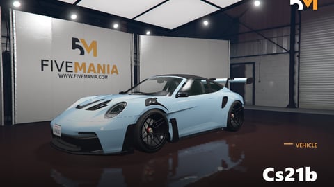FIVEM Cs21b | Realistic Sports Car [Unbadged] Add-On | Interior & Exterior | Working Lights | Tuning Parts | Add-On | Optimized | Fivem Ready | High Quality cover