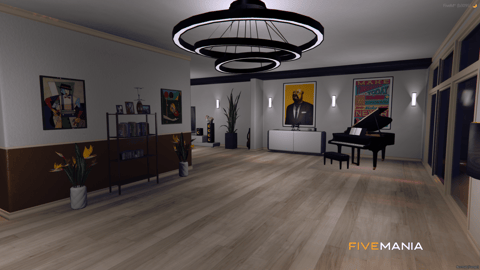 FIVEM Mountain House 2 | Luxury Mountain Home MLO | Interior & Exterior | Pool & Deck | Garage | Add-On | Optimized | Fivem Ready | High Quality — image 7