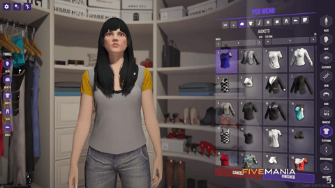 FIVEM Appearance Menu | Advanced Character Customization UI | Ped & Clothing Customization | Tattoo System | Optimized | Fivem Ready | High Quality, image 6