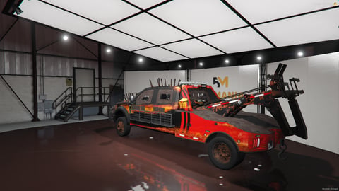 FIVEM Boltbreaker | Post-Apocalyptic Tow Truck [Unbadged] Add-On | Armored Body | Spikes & Custom Parts | Unique Livery | Optimized | Fivem Ready | High Quality, image 9