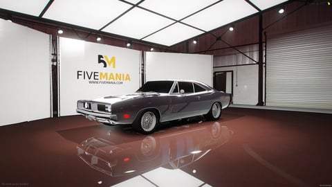 FIVEM Charger69 | Realistic Sports Car [Badged] Add-On | Optimized | Fivem Ready | High Quality — image 3