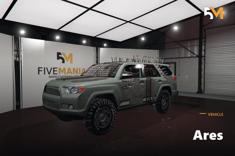 FIVEM Ares, Armored Off-Road SUV [Unbadged] Add-On