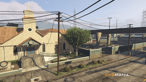 FIVEM Mesa Police Department | Detailed Police Station MLO | Interior & Exterior | Jail Cells | Briefing Room | Armory | Add-On | Optimized | Fivem Ready | High Quality — image 4