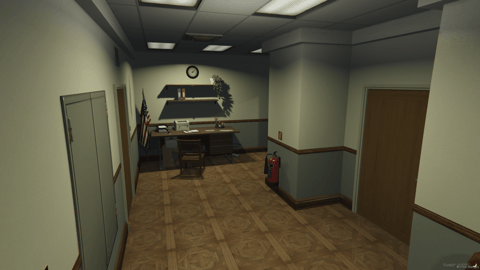 FIVEM Paleto Sheriff Department V2 | Realistic Sheriff Department MLO | Interior & Exterior | Offices | Jail Cells | Locker Room | Add-On | Optimized | Fivem Ready | High Quality — image 12