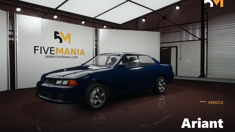 FIVEM Ariant | Realistic Sedan [Unbadged] Add-On | Optimized | Fivem Ready | High Quality cover