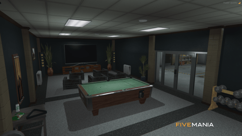 FIVEM Fire Department | Lore-Friendly Fire Station MLO | Interior & Exterior | Offices & Garage | Kitchen & Restrooms | Add-On | Optimized | Fivem Ready | High Quality — image 12