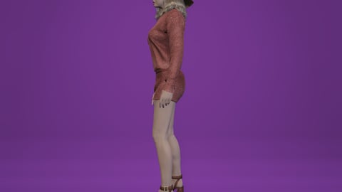 Yuna | Female Ped | Multiple Outfits | Optimized & Fivem Ready [Add-On] — image 9