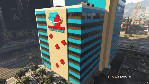FIVEM Downtown Medical Center | Comprehensive Hospital MLO | Interior & Exterior | Reception & Patient Rooms | Operating Theaters & Canteen | Add-On | Optimized | Fivem Ready | High Quality — image 4