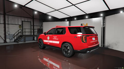 FIVEM Chevrolet Tahoe | Lore Friendly Emergency SUV | Working Emergency Lights | Custom Liveries | Add-On | Optimized | Fivem Ready | High Quality, image 8