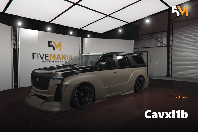 FIVEM Cavxl1b, Custom Tuned SUV [Unbadged] Add-On
