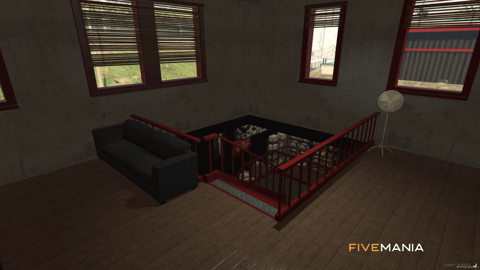 FIVEM Lostmc Club | Biker Gang Hideout MLO | Interior & Exterior | Bar & Garage | Add-On | Optimized | Fivem Ready | High Quality — image 21
