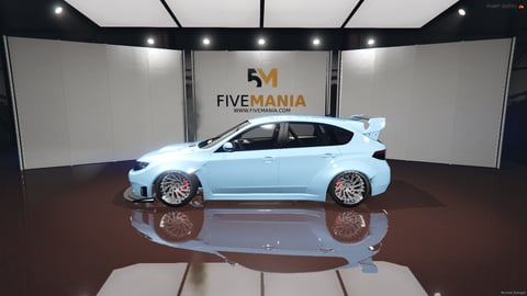 FIVEM Godzrb26subi | Highly Modified Sports Car [Unbadged] Add-On | Custom Widebody | Performance Wheels | Lowered Suspension | Custom Hood | Optimized | Fivem Ready | High Quality — image 7
