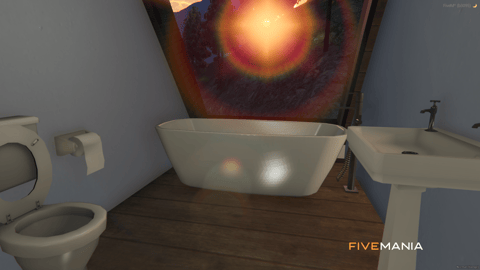 FIVEM Lake House | Modern Lake House MLO | Interior & Exterior | Helipad | Solar Panels | Deck | Add-On | Optimized | Fivem Ready | High Quality — image 11