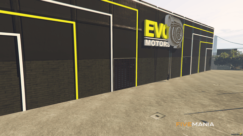 FIVEM Evo Motors | Luxury Dealership & Mechanic MLO | Interior & Exterior | Office & Restaurant | Helipads | Add-On | Optimized | Fivem Ready | High Quality — image 2