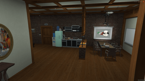 FIVEM Pizza This | Authentic Pizzeria MLO | Interior & Exterior | Basement & Locker Room | Cozy Dining | Add-On | Optimized | Fivem Ready | High Quality — image 11
