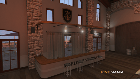 FIVEM Vineyard | Expansive Winery MLO | Interior & Exterior | Production Facilities | Outdoor Patio | Add-On | Optimized | Fivem Ready | High Quality — image 10