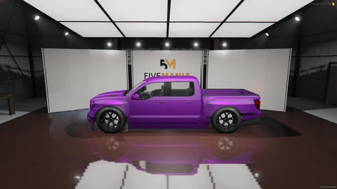 FIVEM Cara1 | Custom Pickup Truck [Unbadged] Add-On | Custom Bodykit | Performance Wheels | Interior & Exterior | Add-On | Optimized | Fivem Ready | High Quality, image 7