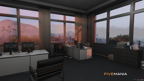 FIVEM Vinewood Police Department | Detailed Police Station MLO | Interior & Exterior | Offices & Jail Cells | Parking Garage | Add-On | Optimized | Fivem Ready | High Quality — image 12