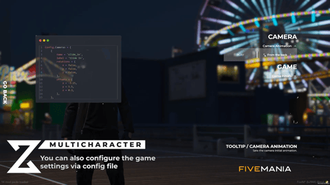 FIVEM Multicharacter V3 | Advanced Identity & Character Selector | Character Creation | Camera Animations | UI Customization | Add-On | Optimized | Fivem Ready | High Quality, image 15