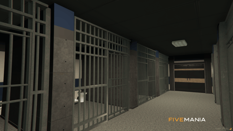 FIVEM Mission Row Police Department V3 | Comprehensive Police Station MLO | Interior & Exterior | Helipad | Multiple Offices | Add-On | Optimized | Fivem Ready | High Quality — image 27