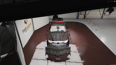 FIVEM Garradeic | Post-Apocalyptic SUV [Unbadged] Add-On | Custom Armor | Spikes | Working Lights | Front Plow | Optimized | Fivem Ready | High Quality, image 5