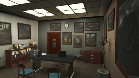 FIVEM Sandy Classic Car Dealership | Classic Car Dealership MLO | Interior & Exterior | Custom Props | Office Space | Add-On | Optimized | Fivem Ready | High Quality — image 7