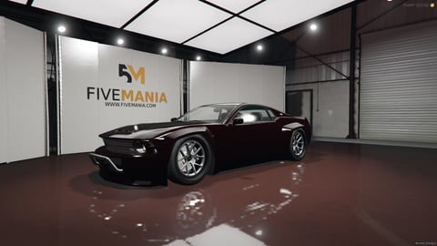 FIVEM Dominator Dom3 | Custom Muscle Car Add-On | Interior & Exterior | Working Lights | Tuning Parts | Add-On | Optimized | Fivem Ready | High Quality, image 3
