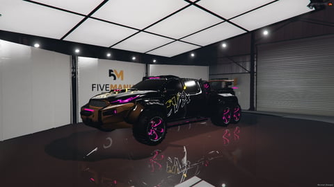 FIVEM Xgv Cva 6x6 | Aggressive Off-Road Truck Add-On | Custom Design | 6x6 Drivetrain | Unique Liveries | Working Lights | Add-On | Optimized | Fivem Ready | High Quality — image 3