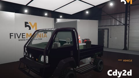 FIVEM Cdy2d | Utility Off-Road Pickup [Unbadged] Add-On | Tool Rack | Off-Road Tires | Custom Bumper | Working Lights | Add-On | Optimized | Fivem Ready | High Quality cover