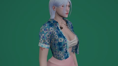 Yuno | Female Ped | Multiple Outfits | Optimized & Fivem Ready [Add-On] — image 4