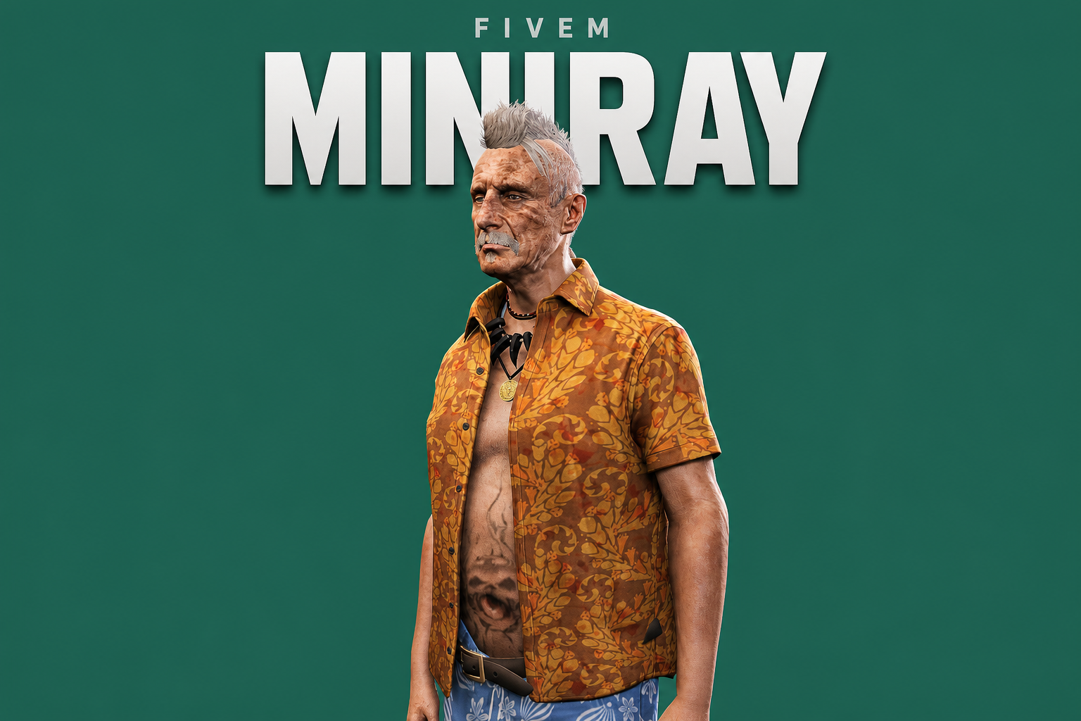 Miniray | Male Ped | Multiple Outfits | Optimized & Fivem Ready [Add-On]
