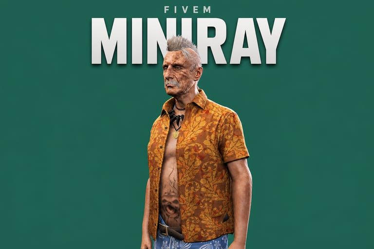 Miniray, Male Ped